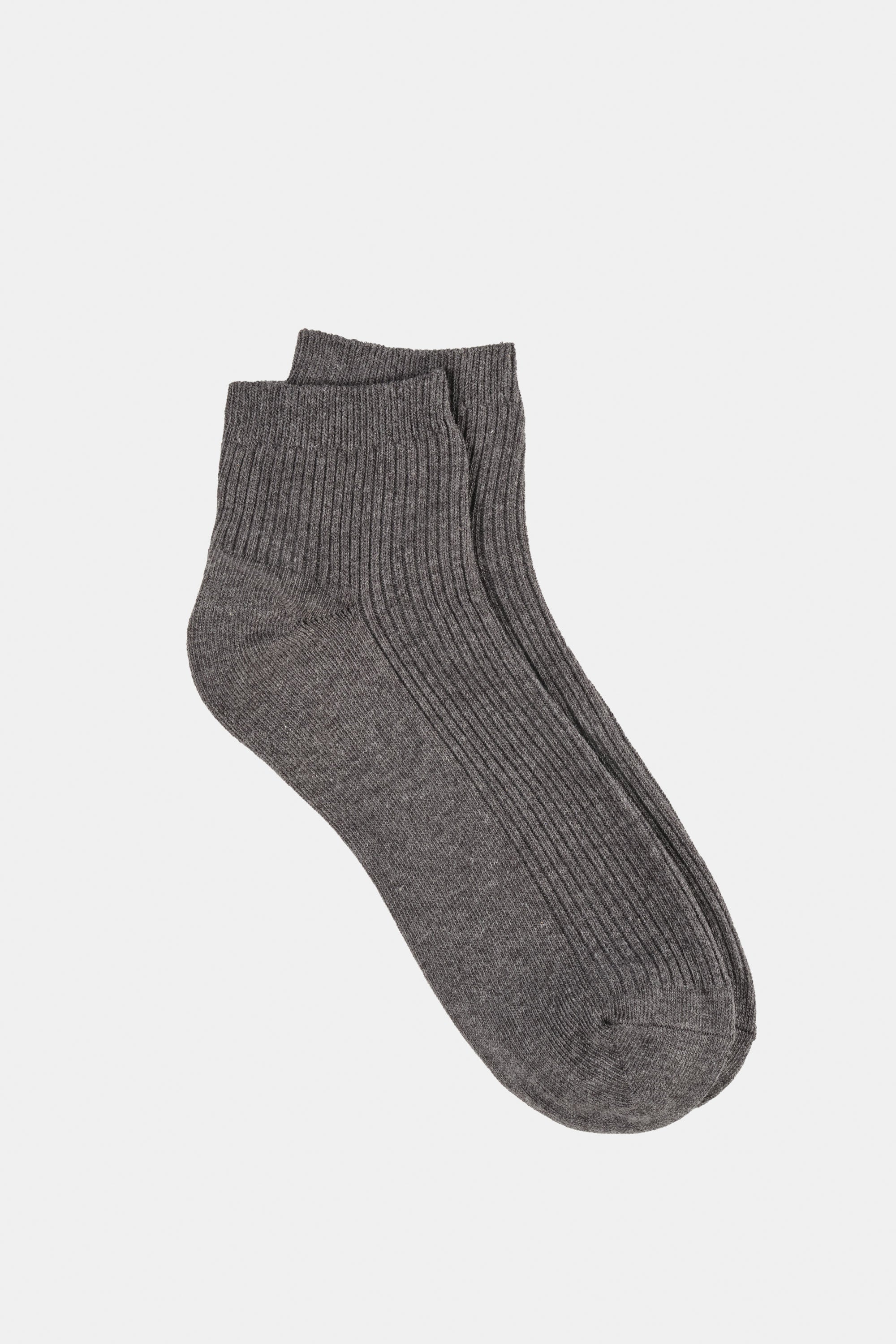 CASK RIBBED ANKLE SOCKS