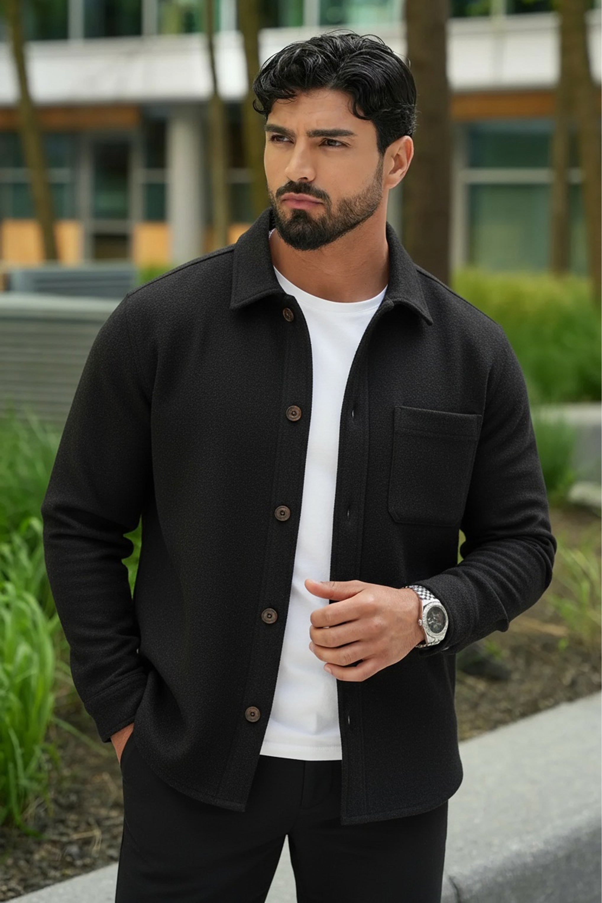 OTTO WOOL OVERSHIRT
