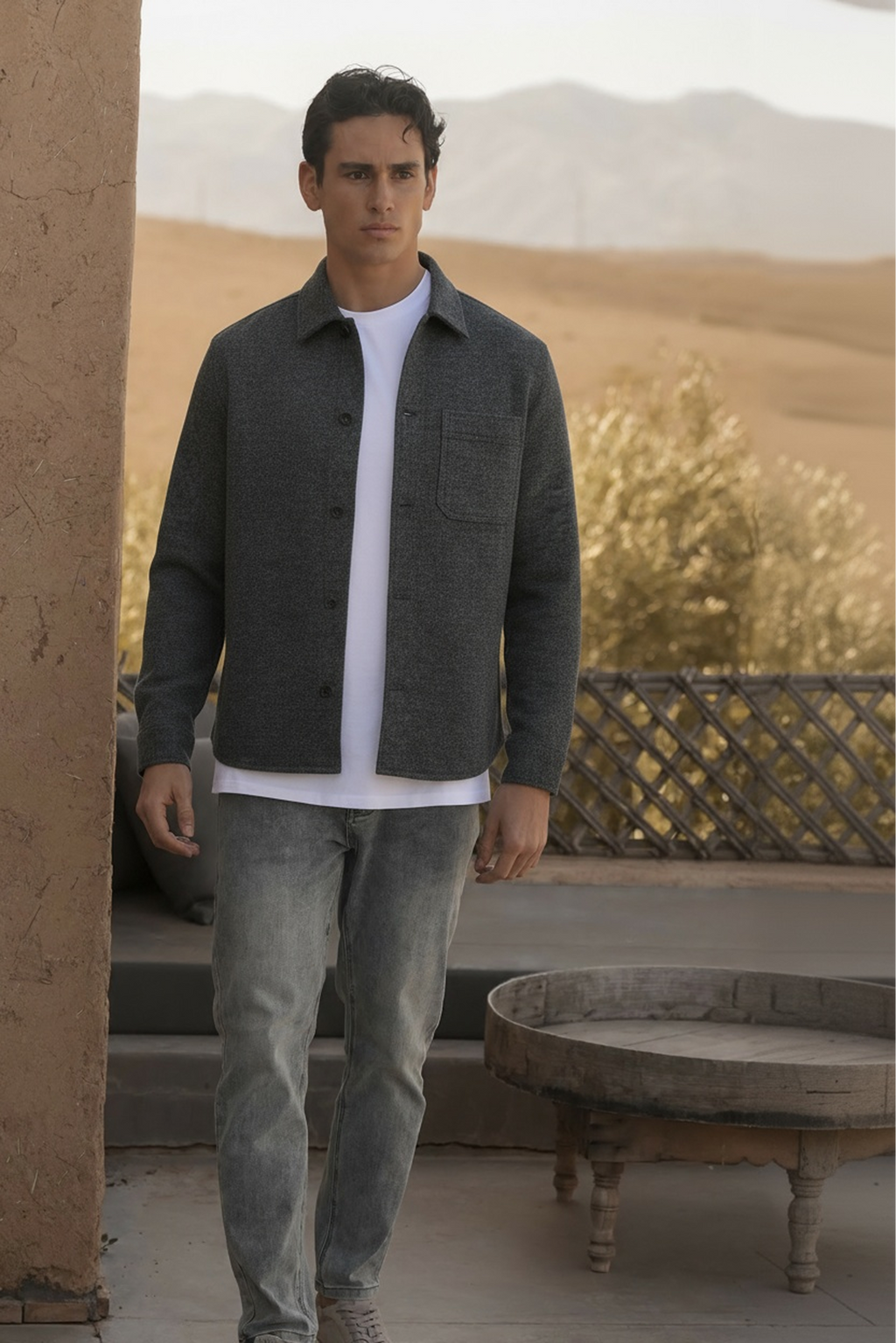 OTTO WOOL OVERSHIRT