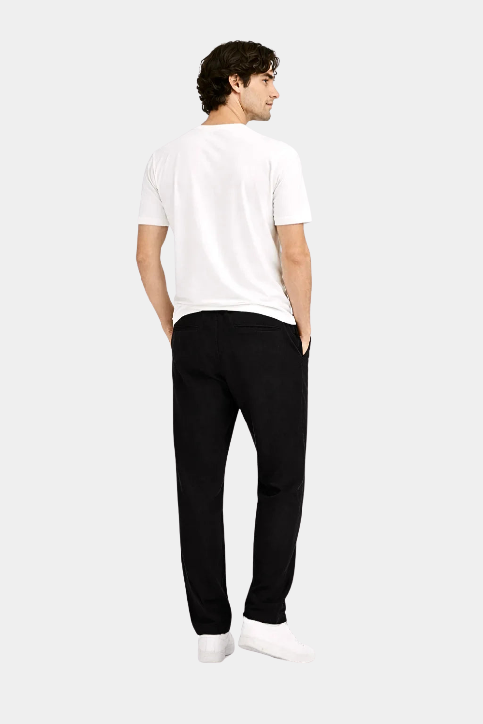 NATURAL LINEN TROUSERS