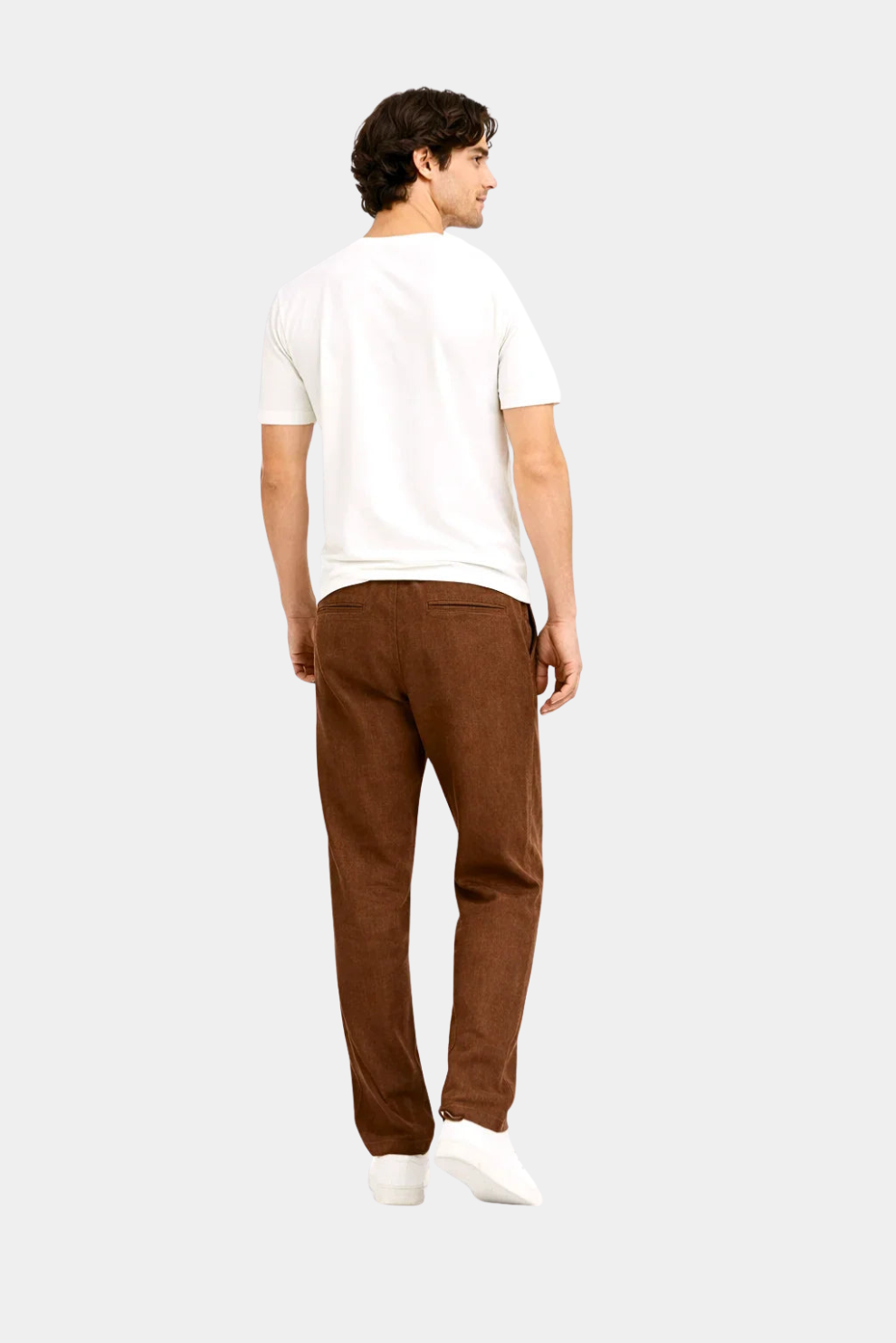 NATURAL LINEN TROUSERS