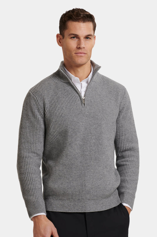VALEN QUARTER ZIP SWEATER