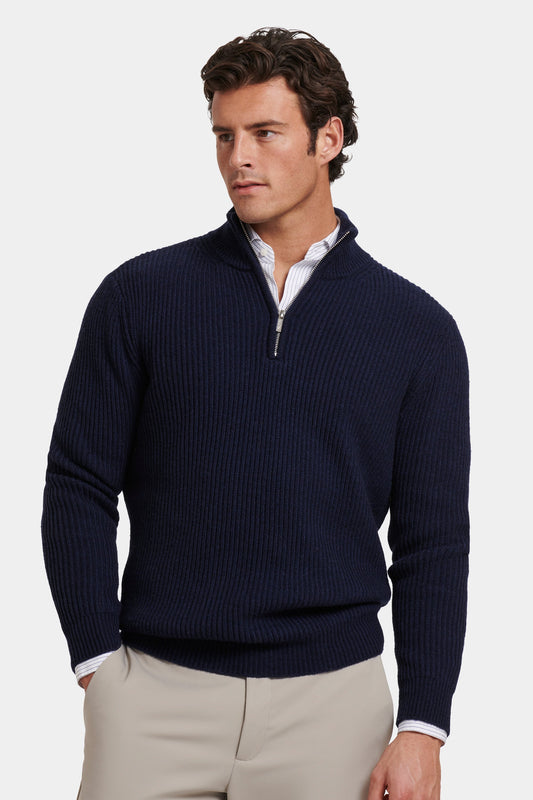 VALEN QUARTER ZIP SWEATER