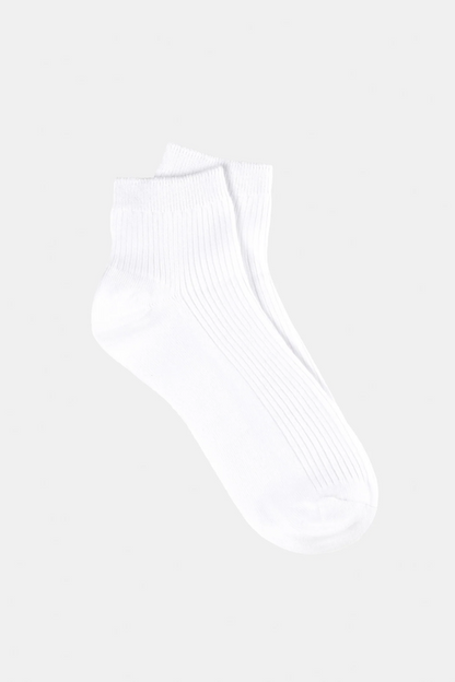CASK RIBBED ANKLE SOCKS